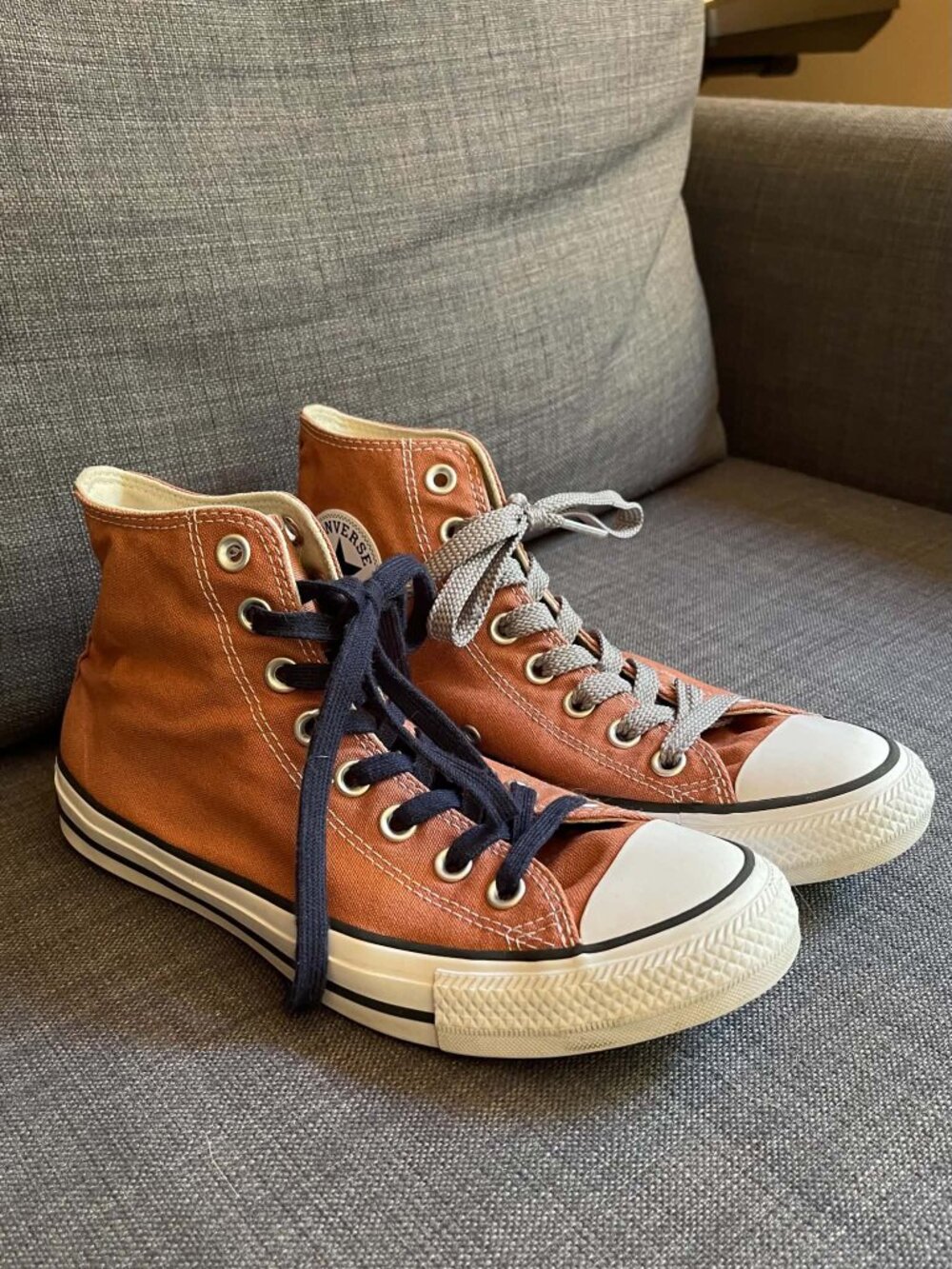 Converse All Star Chuck Taylor high tops Terracotta W8.5  M6.5